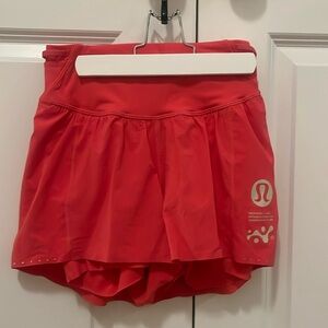 Lululemon Pink Running Shorts Size 4